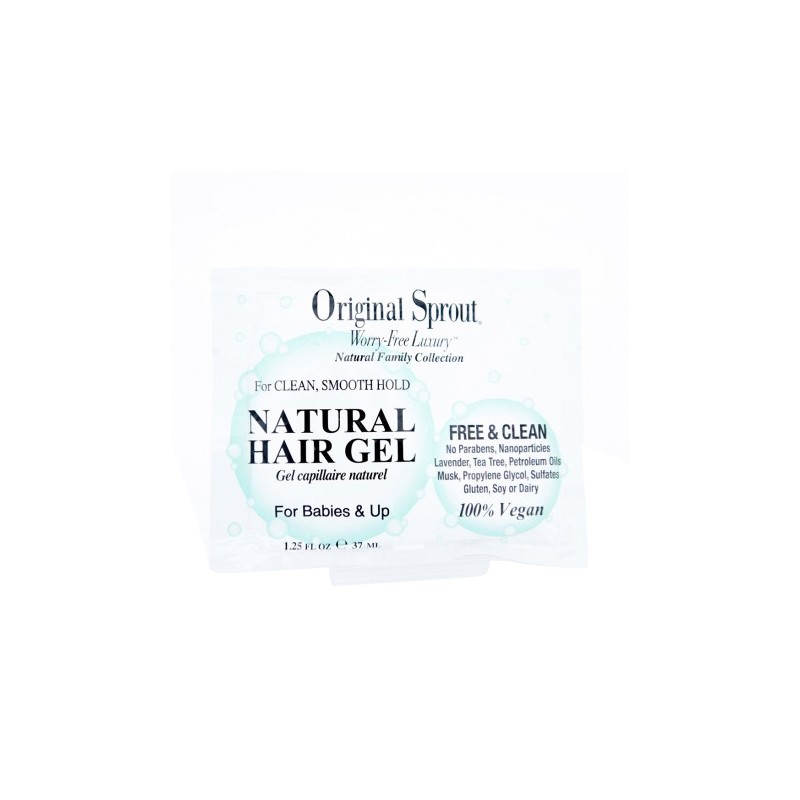 Original Sprout Natural Hair Gel 1 25oz Body Hair Care